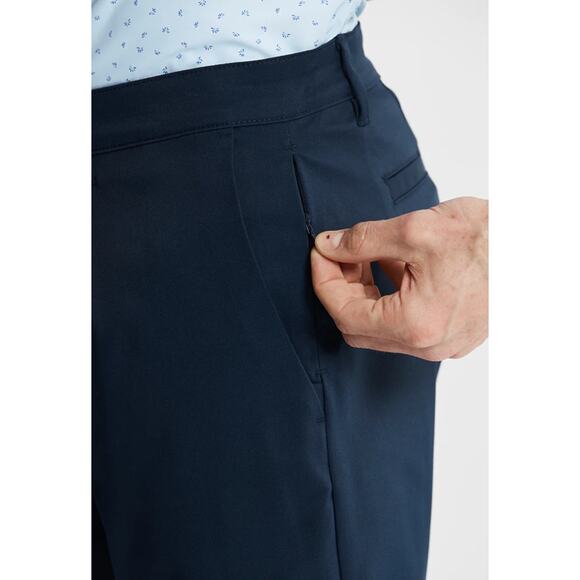 Jachs NY Performance Tech Shorts Size 34 Blue Gray Stretch Golf Athleisure NEW - Picture 4 of 11